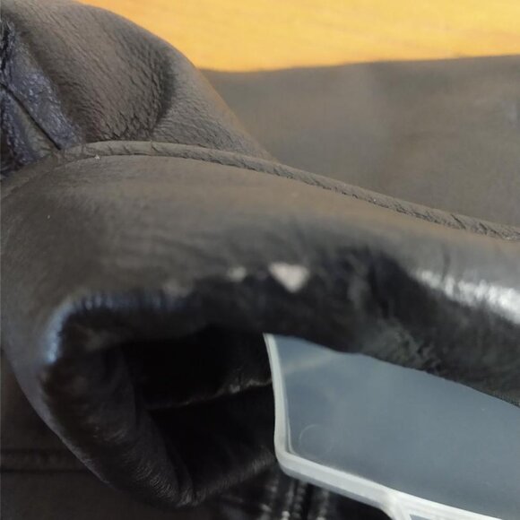 Black Leather Jacqueline Ferrar Jacket Size Large - Picture 6 of 10